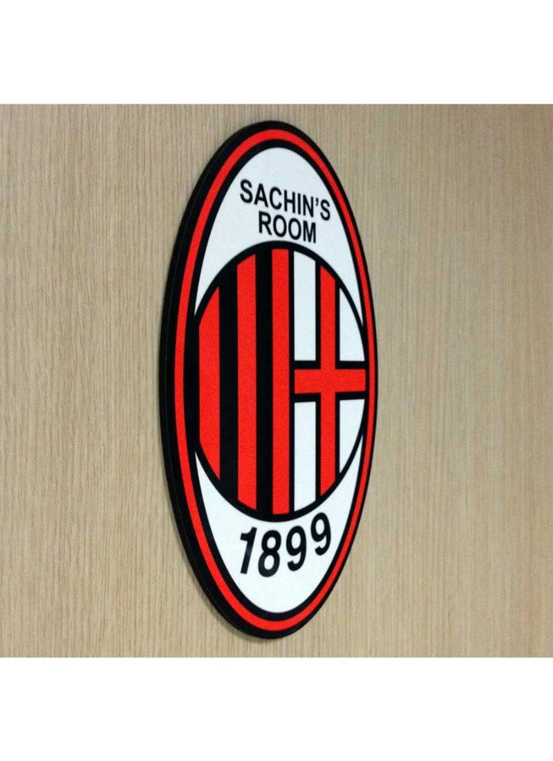 Personalised AC Milan Door Name Plate