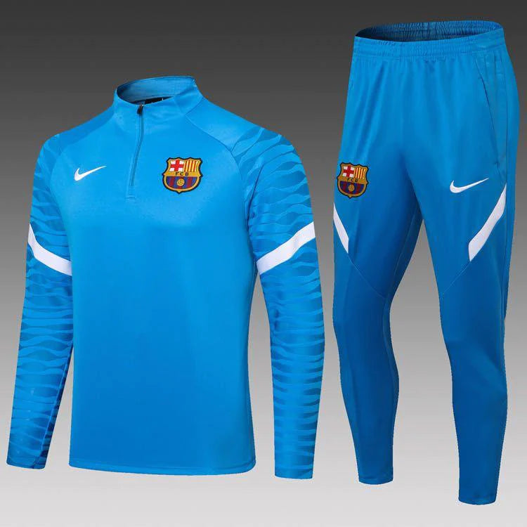 Barcelona Light Blue Training Tracksuit