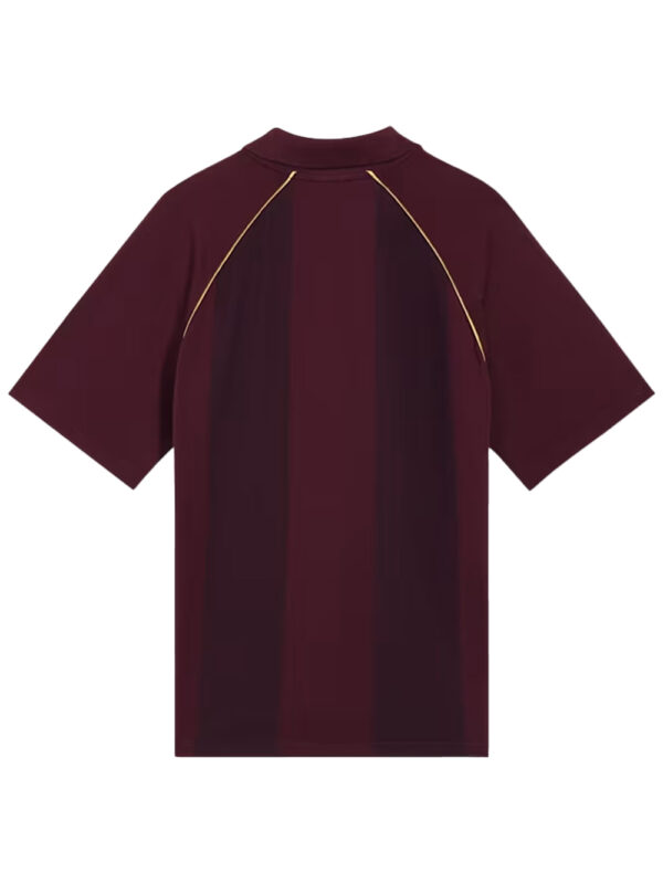 RCB Striper Travel Polo T–Shirt 2026 – Maroon