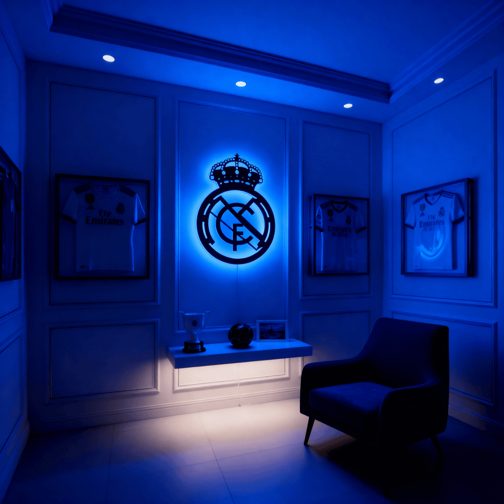 Real Madrid LED Logo