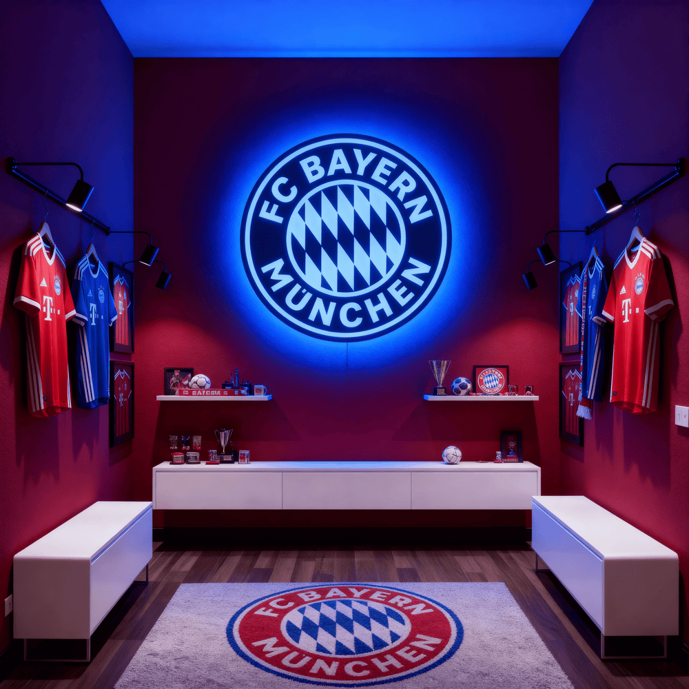 FC Bayern München LED Logo