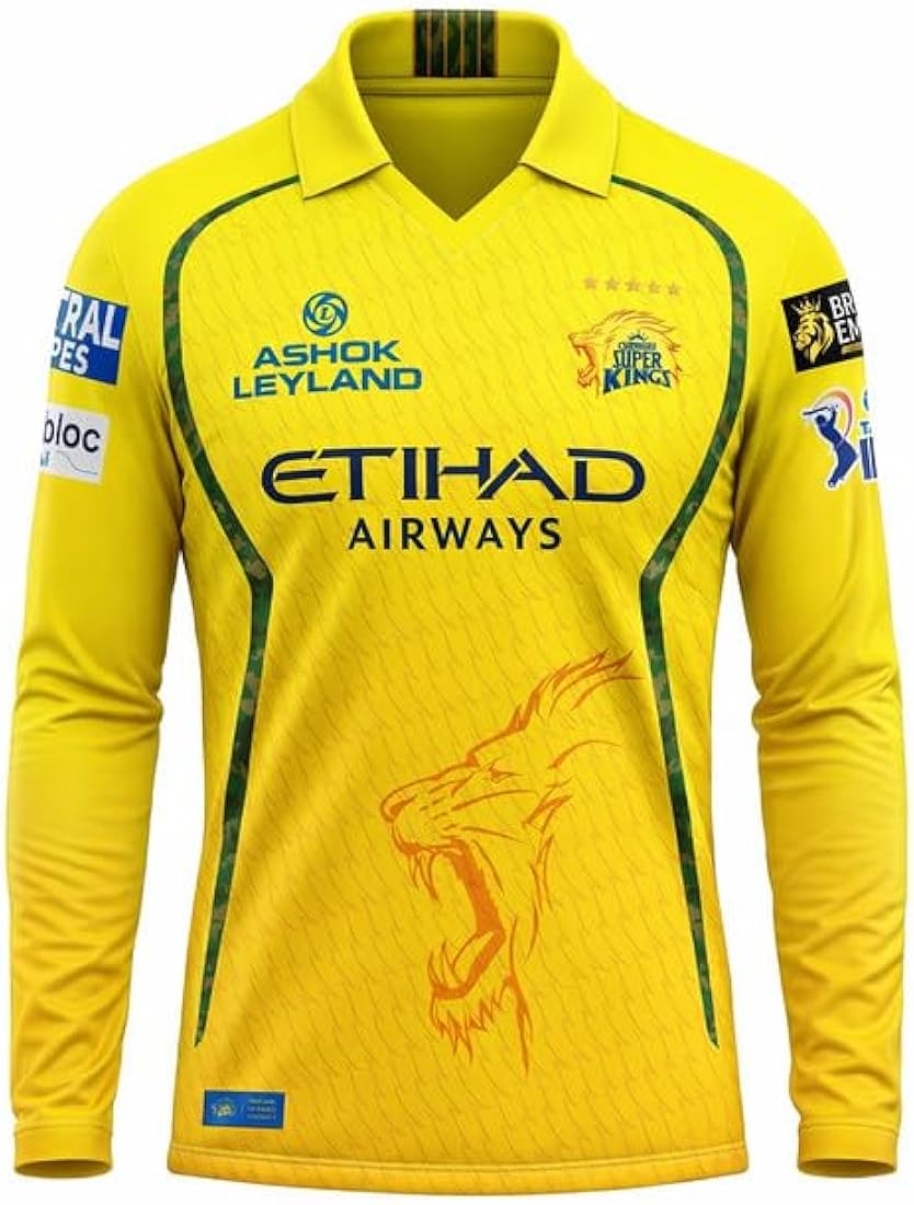 CSK Full Sleeve IPL Matchday Replica Jersey 2026