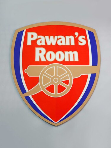 Personalised Arsenal Door Name Plate