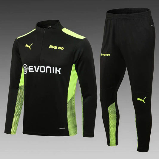 Borussia Dortmund Black Training Tracksuit