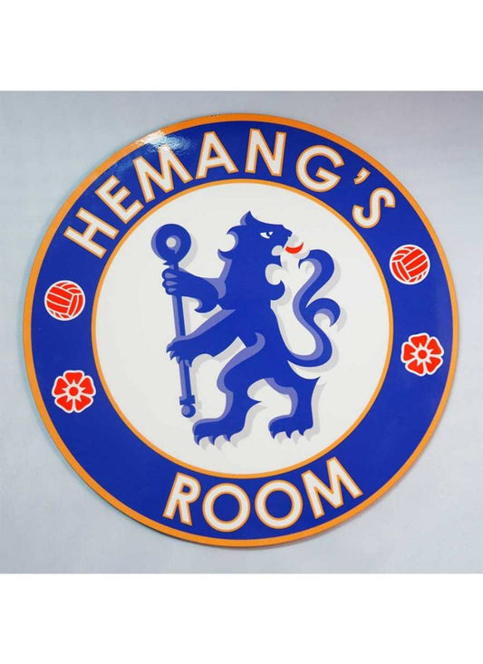 Personalised Chelsea Door Name Plate