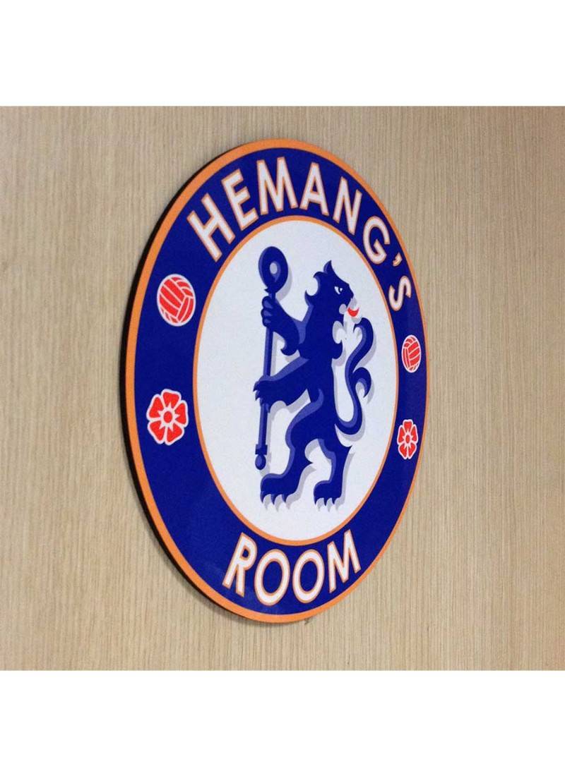 Personalised Chelsea Door Name Plate