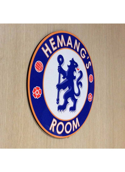 Personalised Chelsea Door Name Plate