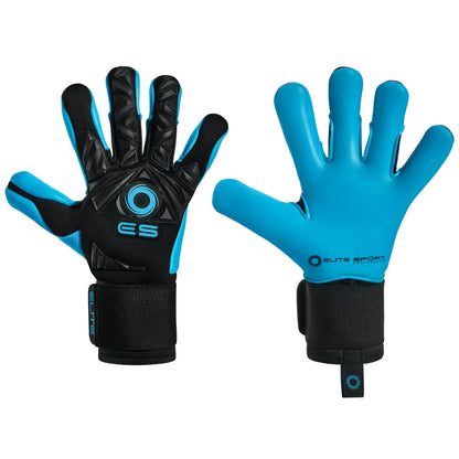 Elite Sport Revolution II Combi Aqua Goalkeeper Gloves