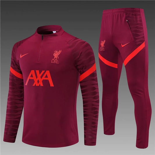 Liverpool Red Training Tracksuit