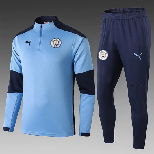 Manchester City Blue Training Tracksuit