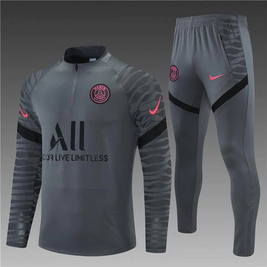 PSG Grey Training Tracksuit
