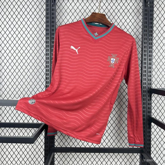 Portugal Home Full Sleeve Jersey World Cup 2026