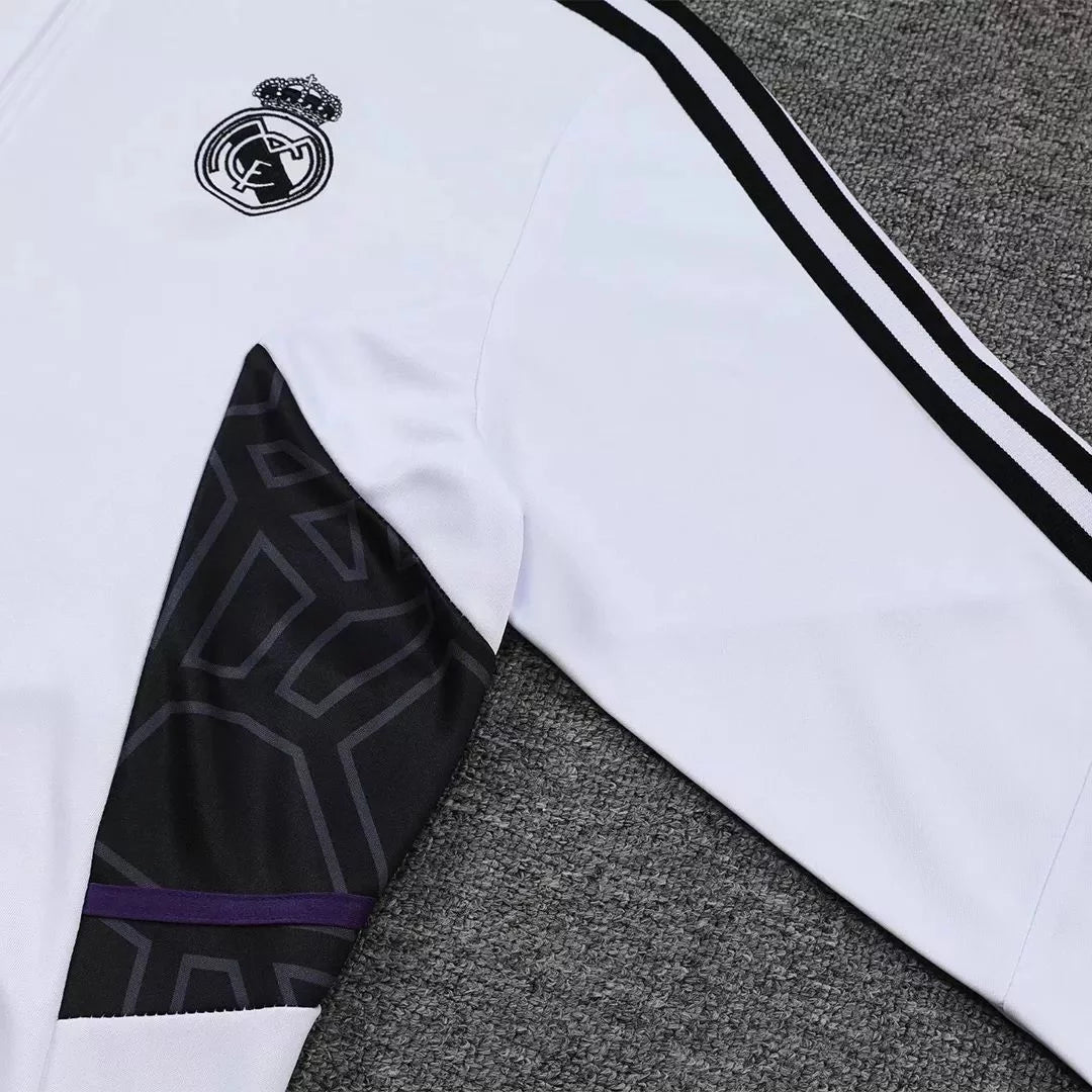 Real Madrid White Jacket
