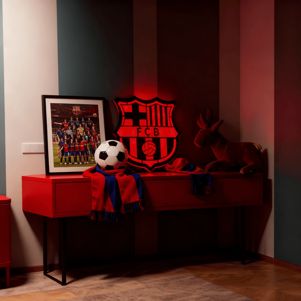FC Barcelona LED Logo