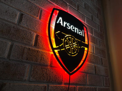 Arsenal LED Wall Decor Logo