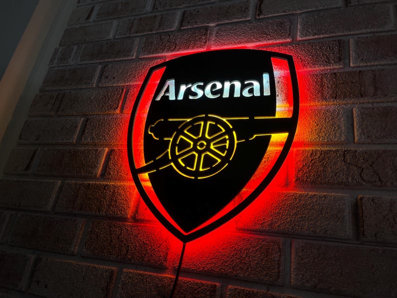 Arsenal LED Wall Decor Logo