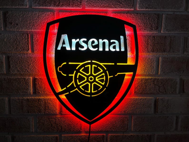 Arsenal LED Wall Decor Logo