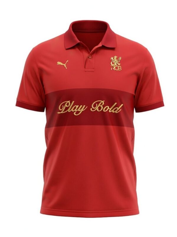 RCB Travel Polo T-Shirt 2025