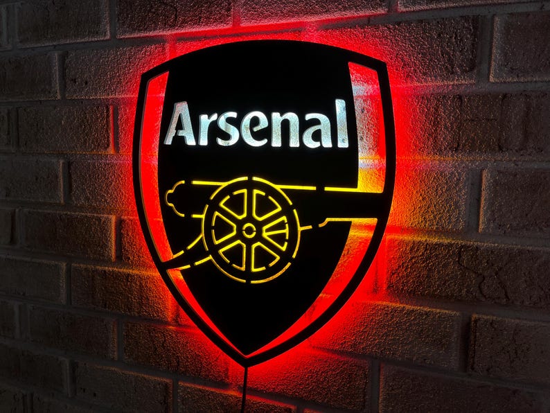 Arsenal LED Wall Decor Logo
