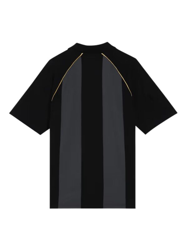 RCB Striper Travel Polo T-Shirt 2026 – BLACK