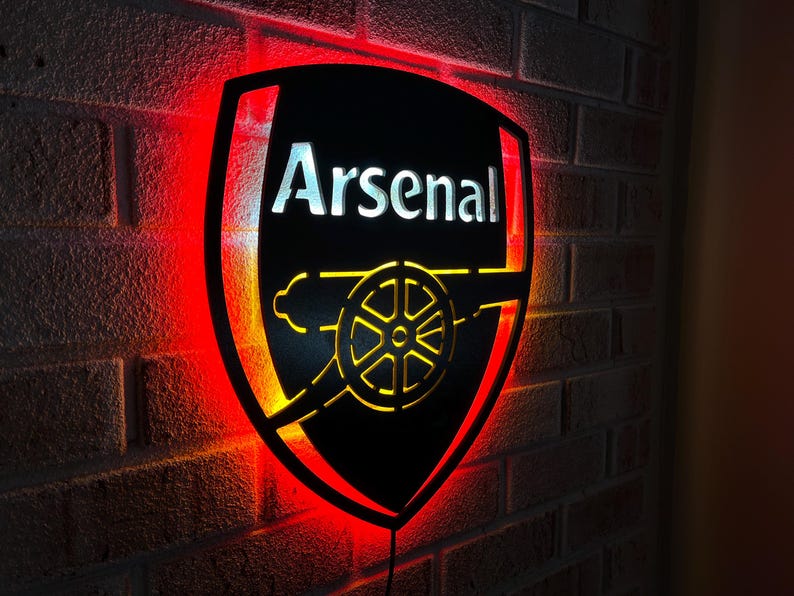 Arsenal LED Wall Decor Logo