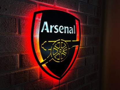 Arsenal LED Wall Decor Logo